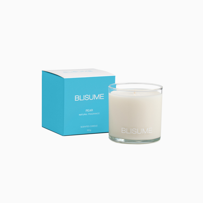 blisume-candle-pear-natural-fragrance-160g
